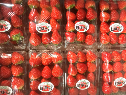 中粒の紅ほっぺ