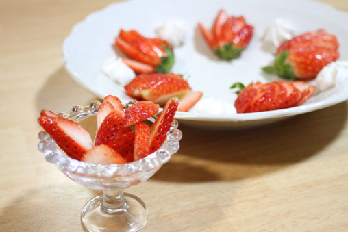 いちごのデザート